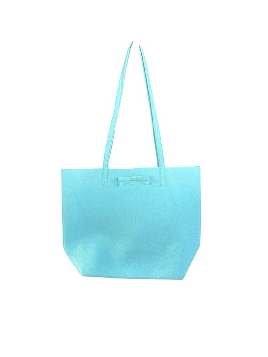 kate spade Handbags - Kate Spade Mint Pebbled Bow Tote Shoulder Bag 🌊🎀